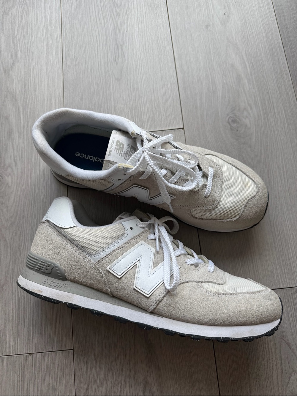 New Balance Men's Sneakers in Off-White